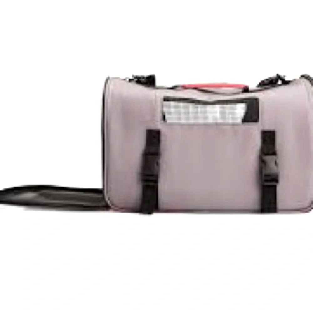 Travel Pet Carrier Red/Grey